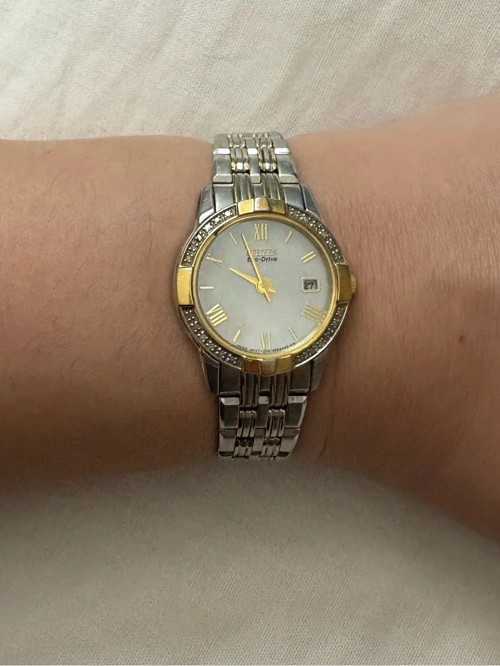 Citizen Two-Tone Silver and Gold Women's Watch